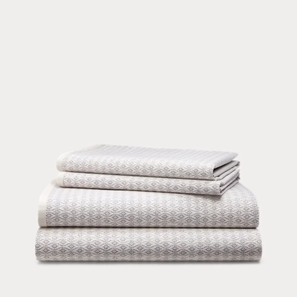 Lauren Ralph Lauren Estella King Sheet & Pillowcases 6 Pc Set